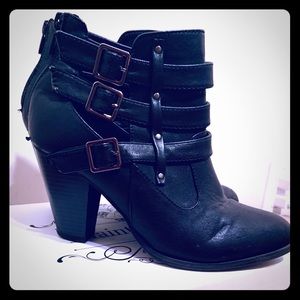 Black booties